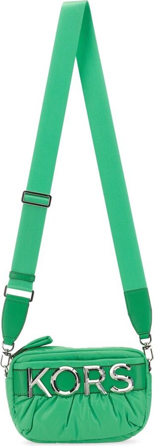 Michael Kors MD Camera Shoulder Bag Green