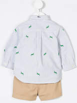 Thumbnail for your product : Ralph Lauren Kids embroidered detail shirt
