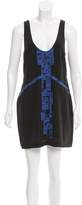 Thumbnail for your product : Twelfth Street By Cynthia Vincent Embroidered Silk Dress