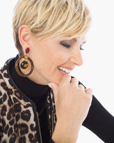 Thumbnail for your product : Chico's Mila Drop Hoop Earrings