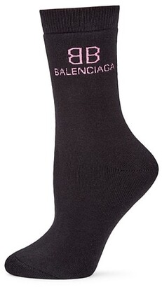 Balenciaga Logo Crew Socks