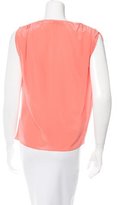 Thumbnail for your product : Robert Rodriguez Silk Sleeveless Top