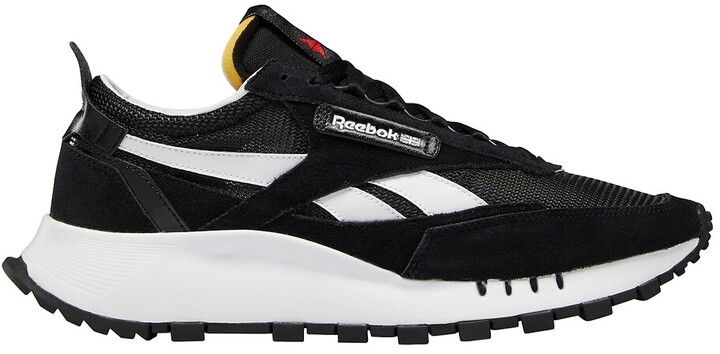 reebok suede black
