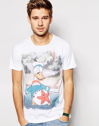 B.Tempt'd Selected T-Shirt with Donald Duck Print