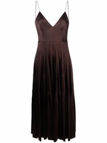 Thumbnail for your product : Alex Perry V-neck pleated dress