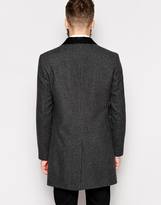 Thumbnail for your product : Peter Werth Houndstooth Wool Overcoat