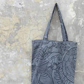 Thumbnail for your product : Aura Que Nara Cotton Shopper With Nepali Mithila Print