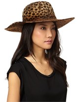 Thumbnail for your product : Littledoe Leopard Rabbit Fur Davidson Hat