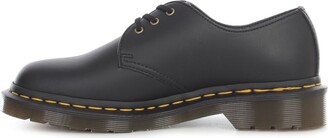 Dr. Martens Womens Black Other Materials Lace-Up Shoes