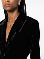 Thumbnail for your product : Lauren Ralph Lauren Belted Velvet Blazer