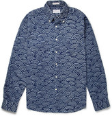 Thumbnail for your product : Gant Printed Button-Down Collar Cotton Shirt