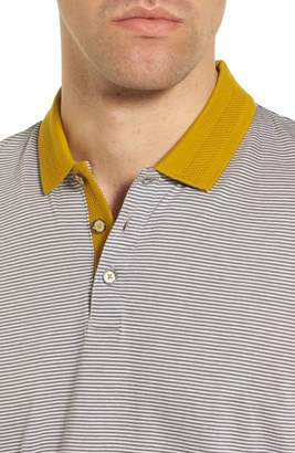 Ted Baker Beagle Trim Fit Stripe Jersey Polo