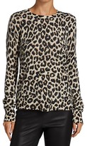 Thumbnail for your product : Saks Fifth Avenue Animal Print Cashmere Top