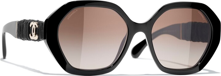 Chanel CH5458 Women's Butterfly Sunglasses - ShopStyle
