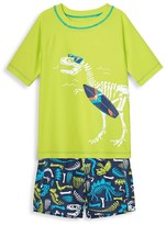 Thumbnail for your product : Hatley Little Boy's and Boy's Dino Fossils Short-Sleeve Rashguard