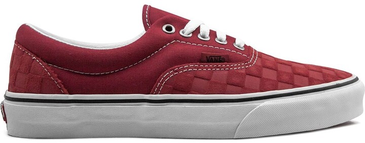 maroon van shoes