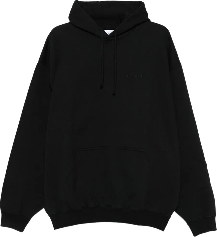 Vetements Logo-Embroidered Hoodie