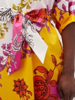 Thumbnail for your product : Erdem Rivera Modotti Wallpaper-print Cotton-sateen Dress - Pink Print