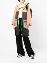 Thumbnail for your product : Ally Capellino Hamish packable colour-block coat