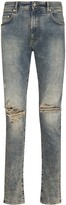 Thumbnail for your product : Represent Ripped-Detailing Skinny Jeans