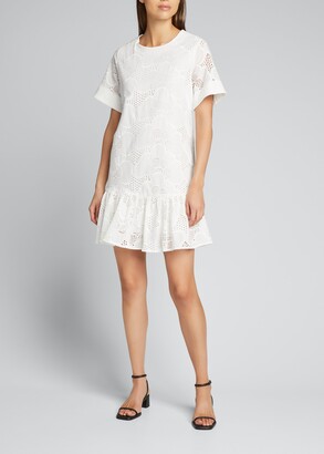 milly brynn eyelet dress