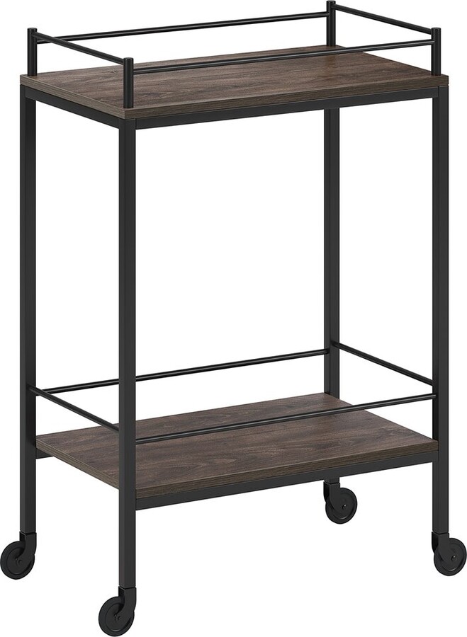 Abraham + Ivy Barnes 23.5In Rectangular Bar Cart