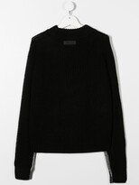 Thumbnail for your product : Diesel Kids TEEN gradient-effect jumper