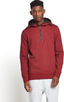 Thumbnail for your product : Converse Mens Cons Stacked Half Zip Fleece Hoody