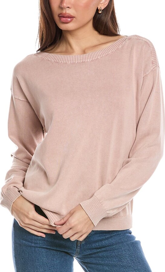 Barefoot Dreams Sunbleached Boatneck Pullover