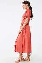 Thumbnail for your product : Forever 21 Wrap-Front Maxi Dress