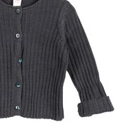 Thumbnail for your product : Bonpoint Girls' Knit Button-Up Cardigan