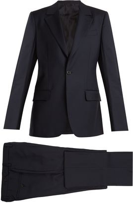 CONNOLLY Single-breasted wool-twill suit