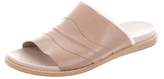 Thumbnail for your product : Zero Maria Cornejo Leather Slide Sandals