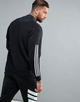 Thumbnail for your product : adidas Training icon knit bomber jacket in black b46993