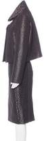 Thumbnail for your product : Carolina Herrera Jacquard Embellished Skirt Suit
