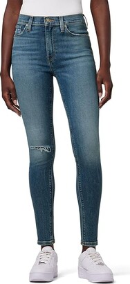 Hudson Barbara High-Rise Super Skinny Ankle in Gravity (Gravity) Women's Jeans