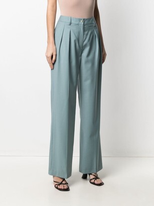 LOULOU STUDIO Wide-Leg Tailored Trousers