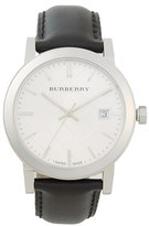 Thumbnail for your product : Burberry Check Stamped Round Dial Watch, 38Mm