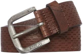 Replay Douglas Leather Belt