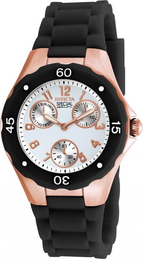 Invicta Women's 18799 Angel Quartz Chronograph White Dial Watch