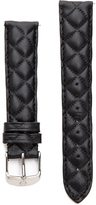 Thumbnail for your product : Michele 18mm Quilted Leather Watch Strap
