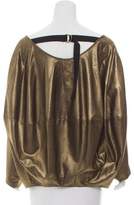 Thumbnail for your product : Vivienne Westwood Oversize Metallic Top w/ Tags