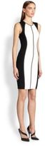 Thumbnail for your product : Narciso Rodriguez Merino Wool & Silk Colorblock Knit Dress