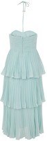 Thumbnail for your product : Self-Portrait Womens Light Blue Other Materials Dress