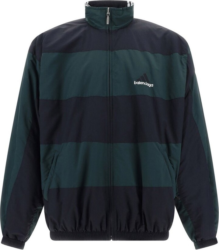 Balenciaga Adidas Reversible Track Jacket BALENCIAGA Black Paneled