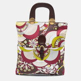Thumbnail for your product : Emilio Pucci Multicolor Nylon Shopper Tote