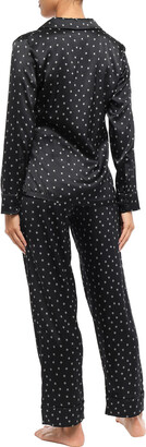 Stella McCartney Betty Twinkling Printed Silk-blend Satin Pajama Top