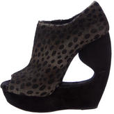 Thumbnail for your product : Alaia Ponyhair Wedges