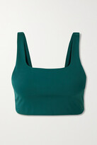 Thumbnail for your product : Girlfriend Collective + Net Sustain Tommy Recycled Stretch Sports Bra - Green