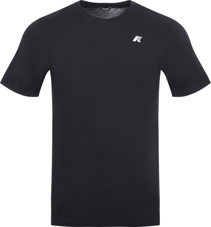 K-Way Logo Detailed Crewneck T-Shirt